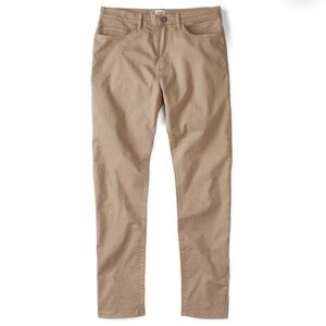 NWT Huckberry Flint and Tinder 365 Pant - HB Athletic Tapered Fit in Khaki